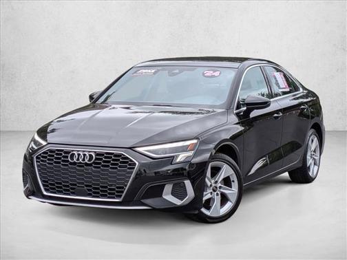Manhattan Gray Metallic 2024 Audi A3 Premium