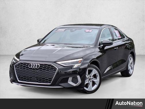 Manhattan Gray Metallic 2024 Audi A3 Premium
