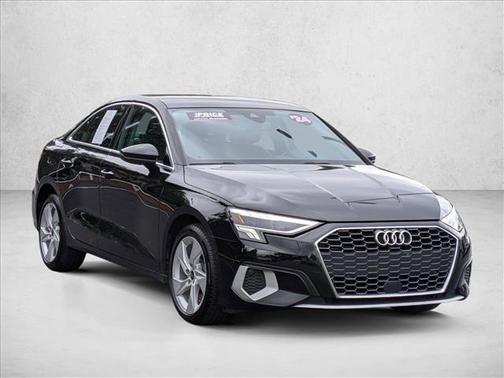 Manhattan Gray Metallic 2024 Audi A3 Premium