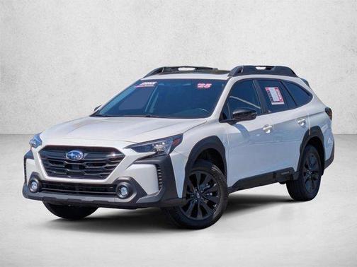 Crystal White Pearl 2025 Subaru Outback Onyx Edition