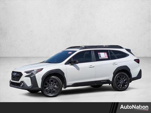 Crystal White Pearl 2025 Subaru Outback Onyx Edition