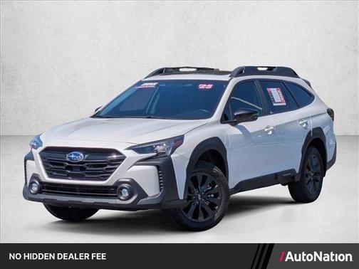 Crystal White Pearl 2025 Subaru Outback Onyx Edition
