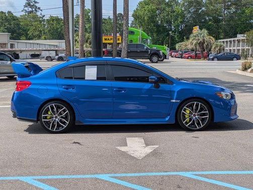 WR Blue Pearl 2021 Subaru WRX STI Limited w/Wing