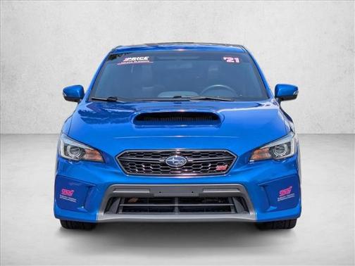 WR Blue Pearl 2021 Subaru WRX STI Limited w/Wing