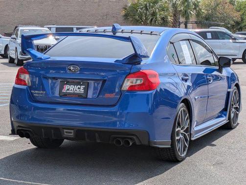 WR Blue Pearl 2021 Subaru WRX STI Limited w/Wing