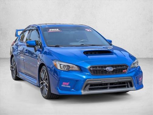 WR Blue Pearl 2021 Subaru WRX STI Limited w/Wing