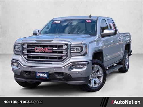 Quicksilver Metallic 2018 GMC Sierra 1500 SLT
