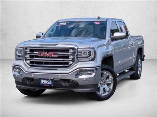 Quicksilver Metallic 2018 GMC Sierra 1500 SLT