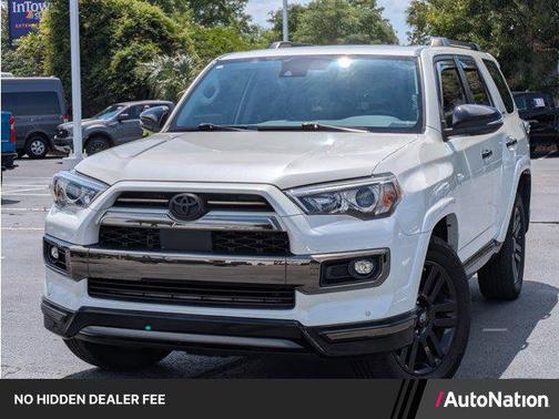 Blizzard Pearl 2021 Toyota 4Runner Nightshade Special Edition
