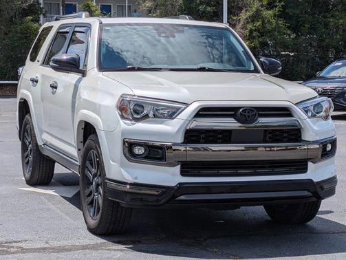 Blizzard Pearl 2021 Toyota 4Runner Nightshade Special Edition