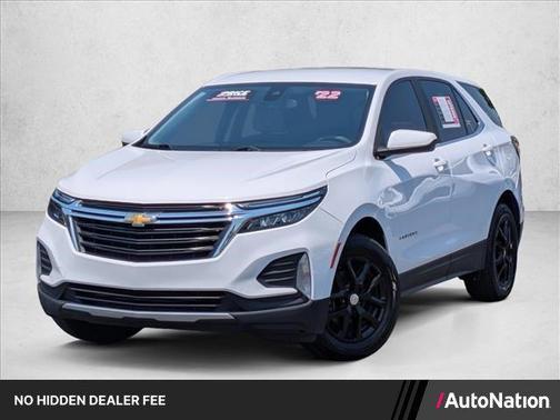 Summit White 2022 Chevrolet Equinox 1LT