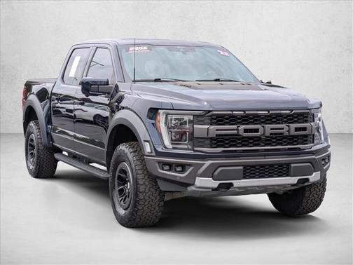 Antimatter Blue Metallic 2022 Ford F-150 Raptor