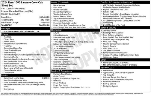2024 RAM 1500 Laramie