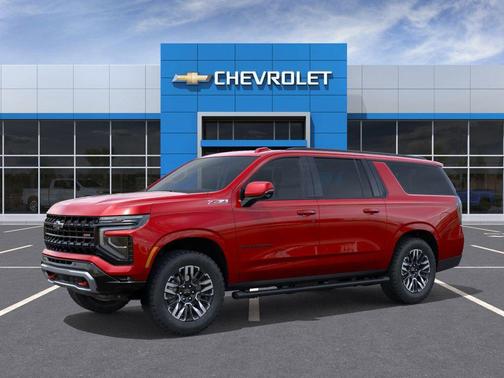Red 2026 Chevrolet Suburban Z71, 4WD