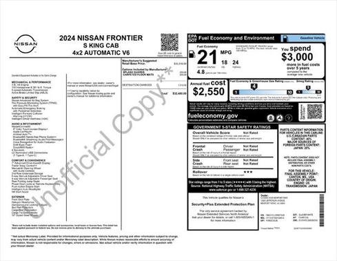 2024 Nissan Frontier S