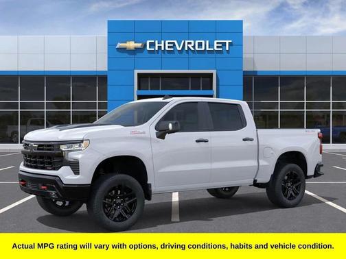 White 2026 Chevrolet Silverado 1500 LT Trail Boss