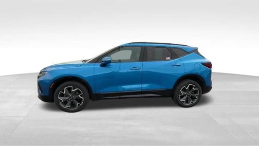 Blue 2020 Chevrolet Blazer RS