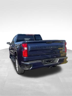 Blue 2021 Chevrolet Silverado 1500 Custom