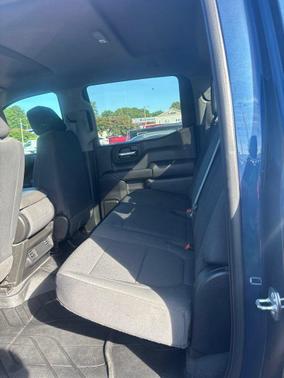 Blue 2021 Chevrolet Silverado 1500 Custom