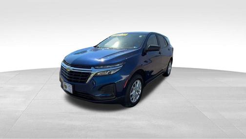 Blue 2022 Chevrolet Equinox LS