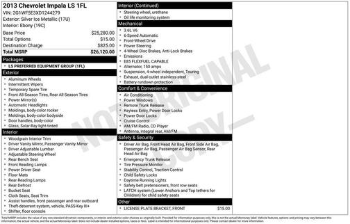 2013 Chevrolet Impala LS