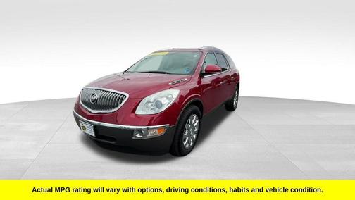 Red 2012 Buick Enclave Leather