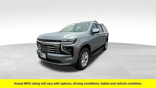 Gray 2025 Chevrolet Suburban Premier
