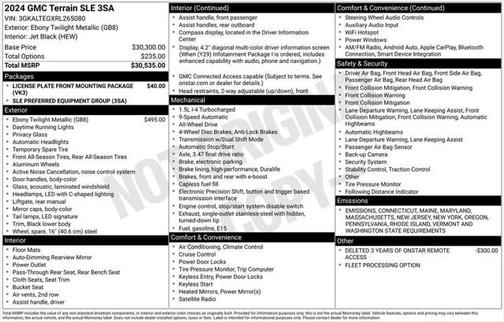 2024 GMC Terrain SLE