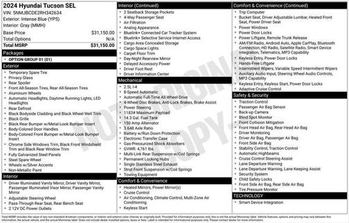 2024 Hyundai TUCSON SEL
