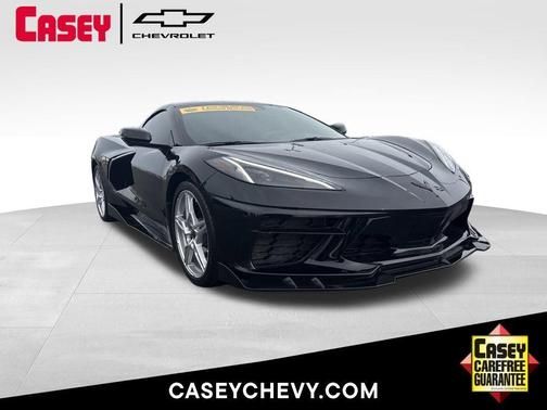 Black 2025 Chevrolet Corvette Stingray w/1LT