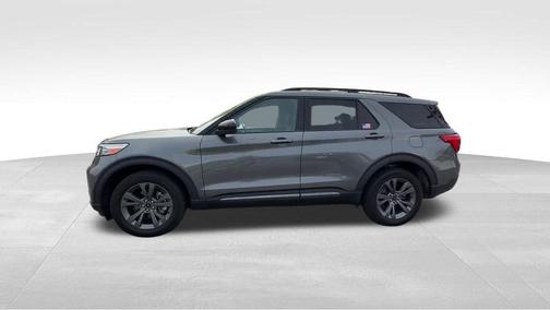 Gray 2023 Ford Explorer XLT