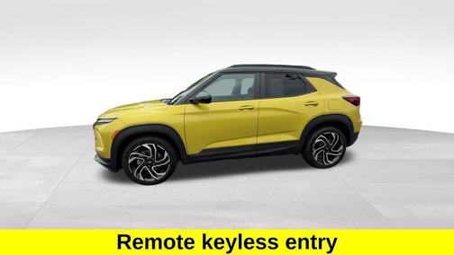 Yellow 2025 Chevrolet Trailblazer RS