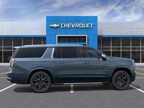 Blue 2026 Chevrolet Suburban Premier