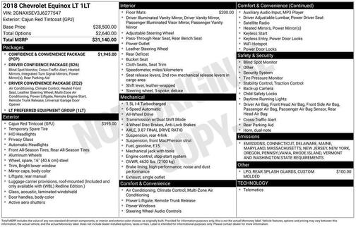 2018 Chevrolet Equinox LT