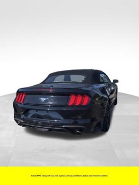 Black 2019 Ford Mustang EcoBoost Premium