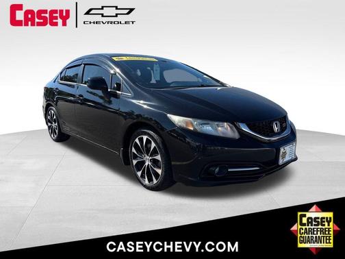 Black 2013 Honda Civic Si