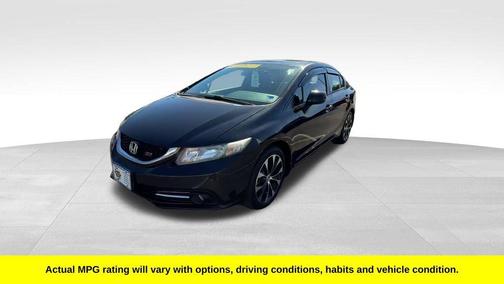 Black 2013 Honda Civic Si