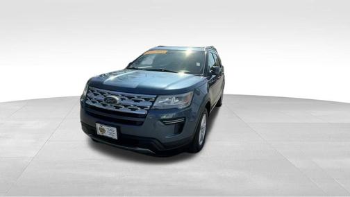 Blue 2019 Ford Explorer XLT