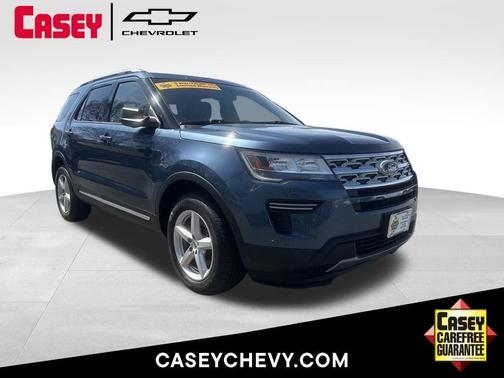 Blue 2019 Ford Explorer XLT