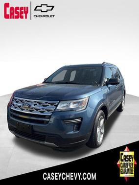 Blue 2019 Ford Explorer XLT