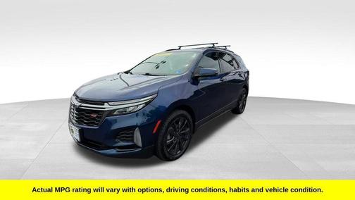Blue 2022 Chevrolet Equinox FWD RS