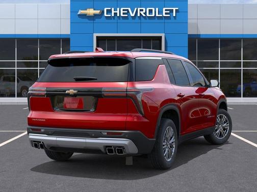 Red 2026 Chevrolet Traverse LT