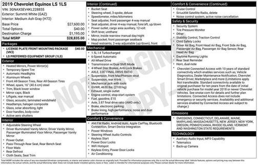 2019 Chevrolet Equinox LS
