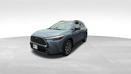 Blue 2025 Toyota Corolla Cross XLE