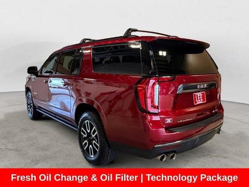 Volcanic Red 2023 GMC Yukon XL AT4