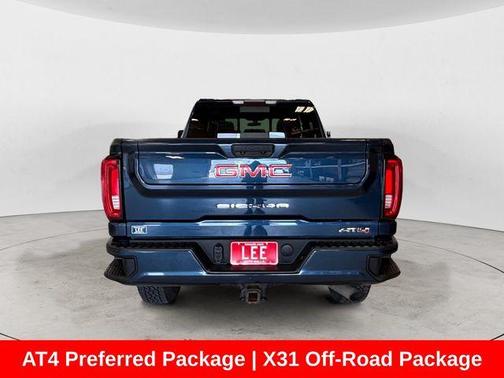 Pacific Blue Metallic 2020 GMC Sierra 2500 AT4