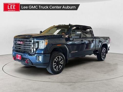 Pacific Blue Metallic 2020 GMC Sierra 2500 AT4