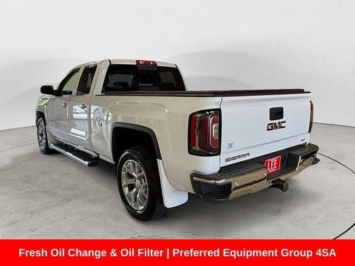 Summit White 2018 GMC Sierra 1500 SLT