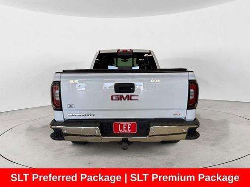 Summit White 2018 GMC Sierra 1500 SLT
