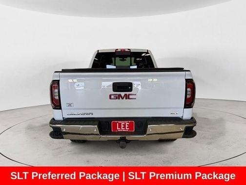 Summit White 2018 GMC Sierra 1500 SLT